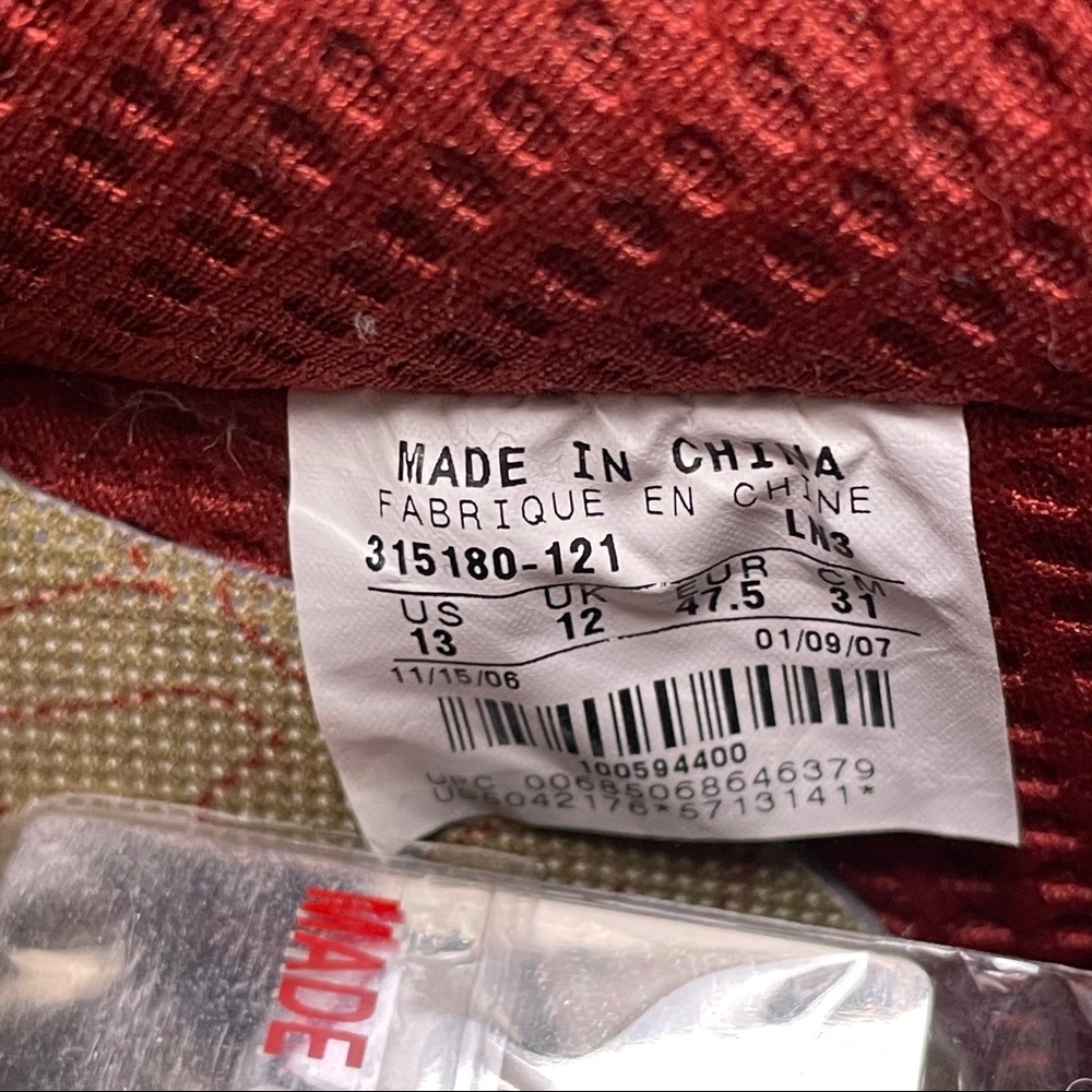 Nike Air Force 1 Premium 07 Rare Mr Baltimore 315180-121 Mens Size 13 Pristine - Picture 10 of 10
